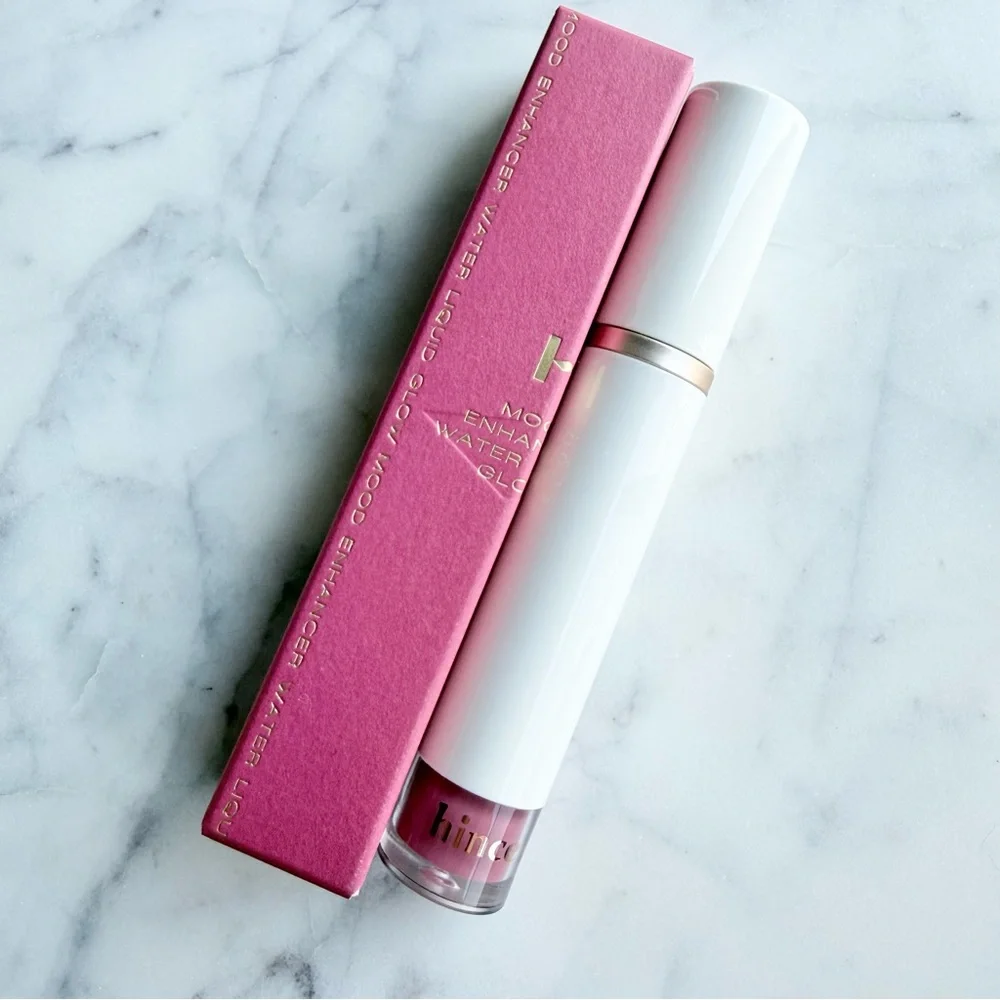 Hinge Mood Enhancer Water Liquid Glow Lipgloss New Allure